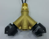 THE Y-KNOT CENTER DRAIN