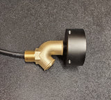 Y- adapter for low drains & ease of use when draining the boat