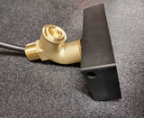 Y- adapter for low drains & ease of use when draining the boat