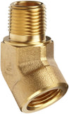 1/2" Brass NPT 45 degree fitting (move your light up)