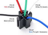 30 amp relay with built in fuse
